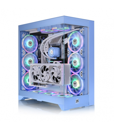 CAJA THERMALTAKE CTE E600 MX HYDRANGEA BLUE ARGB ATX 2XUSB 3.0 SIN FUENTE AZUL