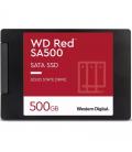 Disco ssd western digital wd red sa500 nas 500gb/ sata iii