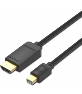 Cable conversor vention habbg/ mini displayport macho - hdmi macho/ 1.5m/ negro