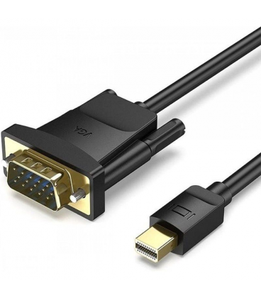 Cable conversor vention hfdbh/ mini displayport macho - vga hembra/ 2m/ negro