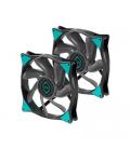 VENTILADOR 140X140 ICEBERG-THERMAL ICEGALE ARGB BLACK 2P