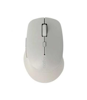 RATON OPTICO WIRELESS RAPOO M300 SILENT LIGHT GREY