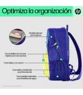 Mochila HP Campus 7J596AA para Portátiles hasta 15.6"/ Azul y Lima