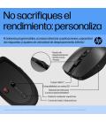 Ratón Inalámbrico por Bluetooth HP 710/ Batería recargable/ Hasta 3000 DPI/ Negro