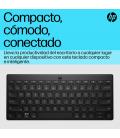 Teclado Compacto Inalámbrico por Bluetooth HP 350/ Negro