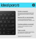 Teclado Compacto Inalámbrico por Bluetooth HP 350/ Negro