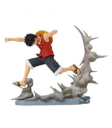 Figura banpresto one piece senkozekkei monkey.d.luffy 8cm