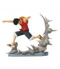 Figura banpresto one piece senkozekkei monkey.d.luffy 8cm