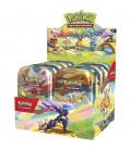 Juego de cartas pokemon tcg june mini lata 2024 1 unidad aleatoria español