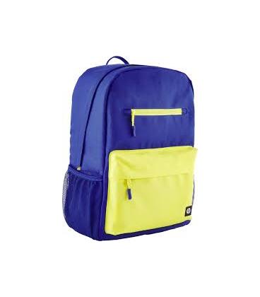 Mochila HP Campus 7J596AA para Portátiles hasta 15.6"/ Azul y Lima