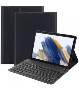 Funda con teclado just in case 8328014 bluetooth para tablets samsung galaxy tab a8/ negra