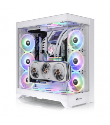 CAJA THERMALTAKE CTE E600 MX SNOW ATX 2XUSB 3.0 SIN FUENTE BLANCO