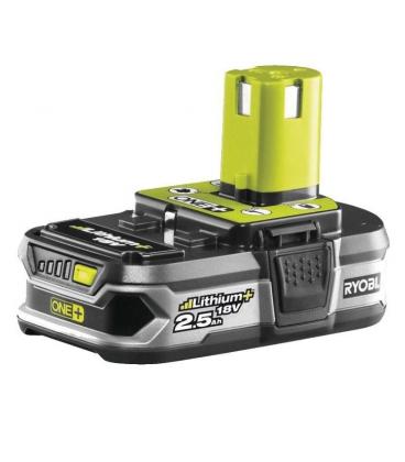 Batería de litio ryobi one+ rb18l25/ 18v 2,5ah/ sin cargador