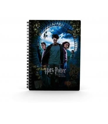 Libreta efecto 3d sd toys harry potter poster harry potter y el prisionero de azkaban