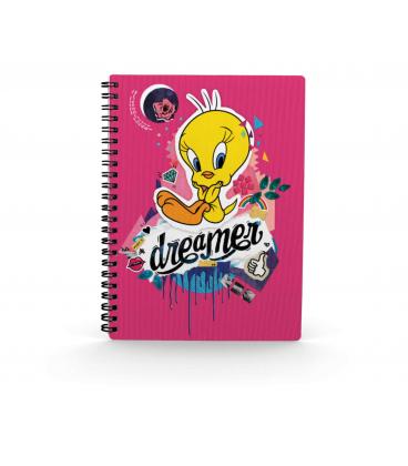 Libreta efecto 3d sd toys looney tunes piolin dreamer