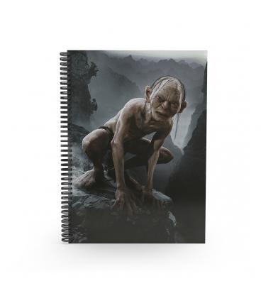 Libreta efecto 3d gollum el seor de los anillos