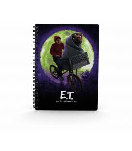 Libreta efecto 3d bici elliot e.t.