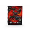 Libreta efecto 3d carnivorous jurassic world