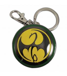 Llavero metalico semic studios marvel logo iron fist