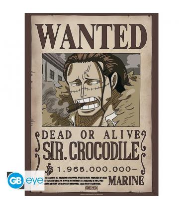 Poster gb eye one piece wanted crocodile wano