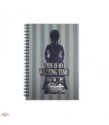 Libreta cinereplicas wednesday addams this is my writing time