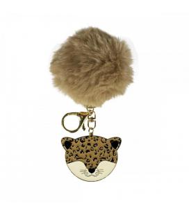 Llavero enesco pompon tigre