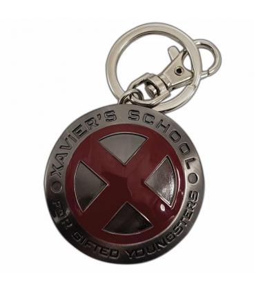 Llavero semic studios marvel logo x - men metalico