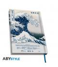 Cuaderno de notas a5 abystyle hokusai la gran ola