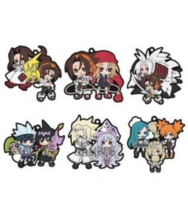 Accesorio de colgante llavero megahouse rubber mascot shaman king set de 6