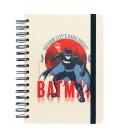 Cuaderno a5 tapa forrada dc comics batman