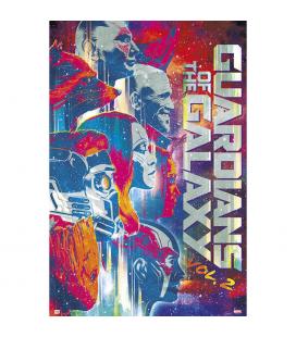 Poster marvel guardianes de la galaxia vol. 2