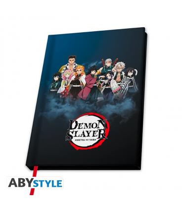 Cuaderno de notas abystyle demon slayer - pilares