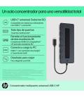 Docking USB Tipo-C HP 50H98AA/ 2xUSB/ 1xHDMI/ 1xRJ45/ 1xDisplayPort/ 1xUSB Tipo-C/ Negro