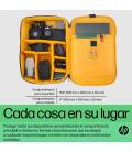 Mochila HP 6M5S3AA Creator para Portátiles hasta 16.1"/ Azul Marino y Amarillo