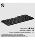 Teclado Inalámbrico HP 460 Multidispositivo/ Negro