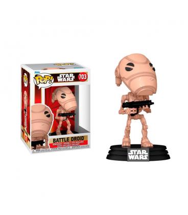 Funko pop star wars the phantom menace androide de batalla 76016