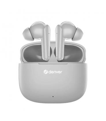 Auriculares denver twe - 48gr inalambrico gris