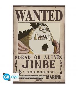 Poster gb eye chibi one piece wanted jinbe wano