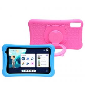 Tablet denver 8" tio - 80105kbluepink - 64gb rom - 4gb ram - wifi - bluetooth - android 13 + fundas azul y rosa