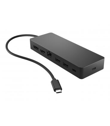 Docking USB Tipo-C HP 50H98AA/ 2xUSB/ 1xHDMI/ 1xRJ45/ 1xDisplayPort/ 1xUSB Tipo-C/ Negro