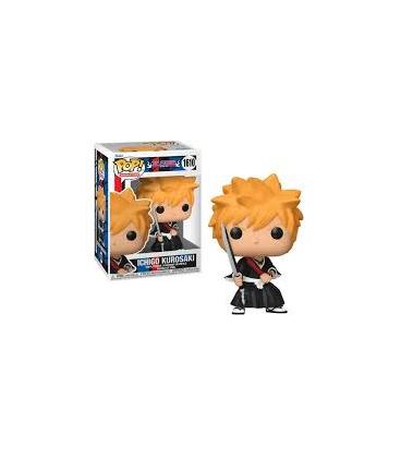 Funko pop animacion bleach ichigo con opcion chase metalica 75508