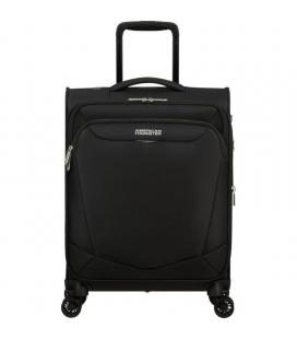 Maleta de cabina american tourister summerride spinner 55cm/ 55x40x23cm/ 4 ruedas/ negro