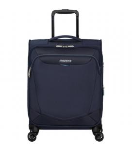 Maleta de cabina american tourister summerride spinner 55cm/ 55x40x23cm/ 4 ruedas/ azul marino