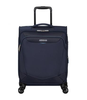 Maleta de cabina american tourister summerride spinner 55cm/ 55x40x23cm/ 4 ruedas/ azul marino