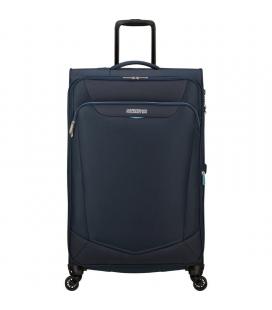 Maleta american tourister summerride spinner 80cm/ 80x48x30cm/ 4 ruedas/ azul marino