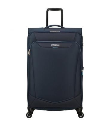 Maleta american tourister summerride spinner 80cm/ 80x48x30cm/ 4 ruedas/ azul marino