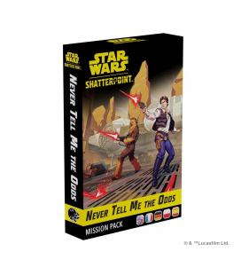 Juego de mesa star wars shatterpoint never tell me the odds mission pack edad recomendada 14 años