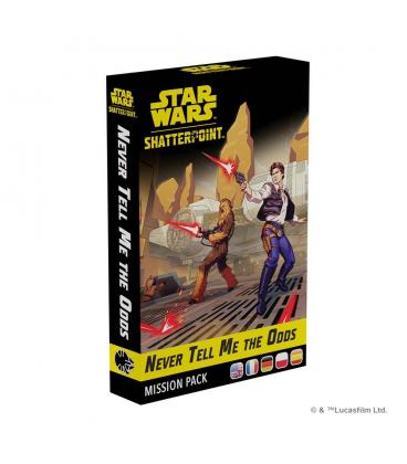 Juego de mesa star wars shatterpoint never tell me the odds mission pack edad recomendada 14 años