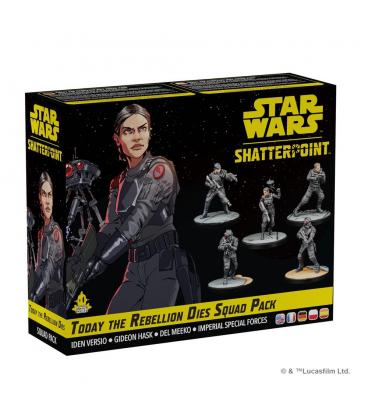 Juedo de mesa star wars shatterpoint today the rebellion dies squad pack edad recomendada 14 años