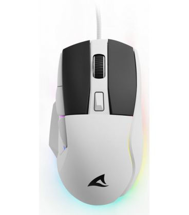 RATON GAMING SHARKOON SKILLER SGM35 BLANCO